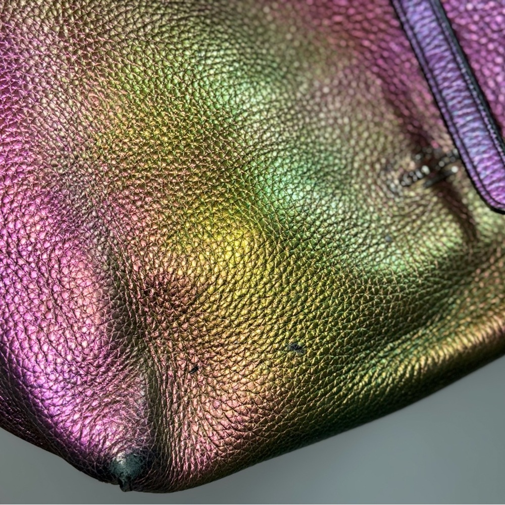 coach iridescent tote/RARE - Picture 3 of 7